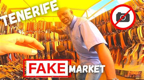 tenerife fake market